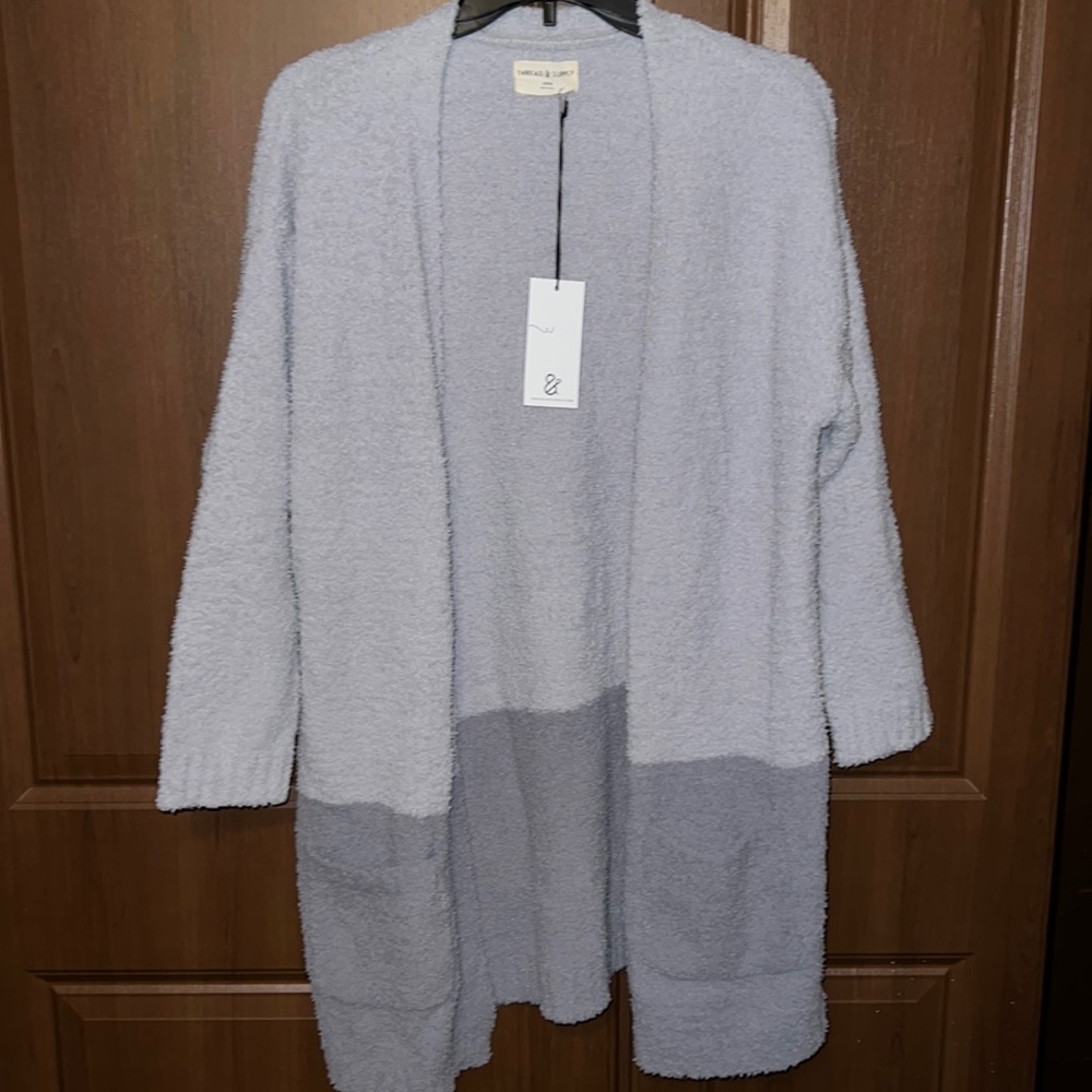 Thread & Supply Cozy Cloud Wrap Cardigan